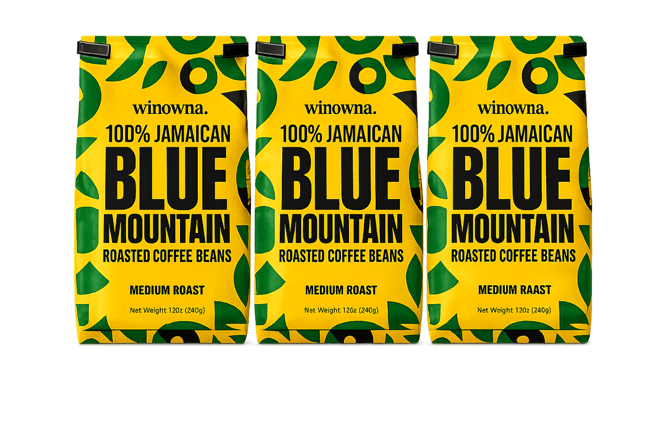 Winowna 100% Jamaican Blue Mountain Coffee